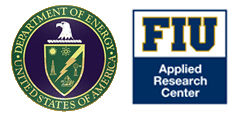 Logos: DOE, FIU-ARC, Applied Research Center